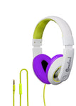 Kids Over Ear Wired Headphone In Line Microphone