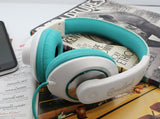 Kids Over Ear Wired Headphone In Line Microphone