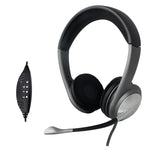 USB Stereo On Ear Computer Headset