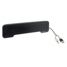 USB Powered 3.5mm Audio Laptop Speaker Clip-On Soundbar