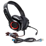 Cruiser PC200 Stereo Gaming Headset with Detachable Boom Microphone for PC