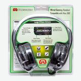 Cruiser XB200-I Stereo Gaming Headset with Detachable Boom Mic for XBOX 360