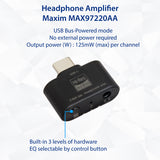 96 KHz 24 Bit DAC Type-C Audio Adapter