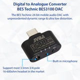 96 KHz 24 Bit DAC Type-C Audio Adapter