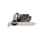 Single Port RS-232 RS-422 RS-485 DB9 Serial PCI-Express 2.0 x1 Card - 1 Port Serial PCIe Card MCS9922 Chipset