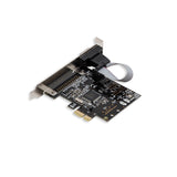 Single Port RS-232 RS-422 RS-485 DB9 Serial PCI-Express 2.0 x1 Card - 1 Port Serial PCIe Card MCS9922 Chipset