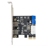 2 External USB 3.0 Port and 19 Pin Internal Header PCIe 2.0 x1 4 Port USB 3.0 SD-PEX20122