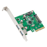 2 Port USB 3.1 Type-A PCI-E 3.0 x4