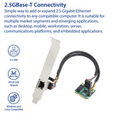 2.5 Gigabit Ethernet Mini PCI-e Card