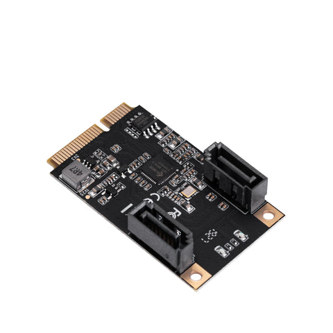 2 Port SATA III Full Height Mini PCIE Card