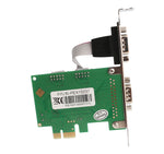 2 Port Serial PCI-e 1.0 x 1 Card