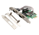 2 Port Serial PCI-e 1.0 x 1 Card