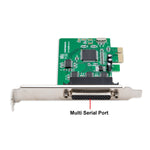 4 Serial Ports PCI-e Controller Card with Fan-Out Cable and Bundled with Low Profile Bracket SI-PEX15038