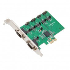 6 Port RS-232 RS-485 DB9 Serial PCI-Express 2.0 x1 Card - SI-PEX15040