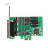 4 Port RS-232 RS-485 DB9 Serial PCI-e 2.0 x1 Card