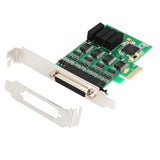 4 Port RS-232 RS-485 DB9 Serial PCI-e 2.0 x1 Card