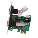 2 Port RS-232 RS-422 RS-485 DB9 Serial PCI-Express 2.0 x1 Card