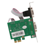 2 Port RS-232 RS-422 RS-485 DB9 Serial PCI-Express 2.0 x1 Card