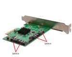 4 Port SATA III PCI-e 2.0 x2 HyperDuo RAID Card