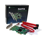 4 Port SATA III PCI-e 2.0 x2 Card