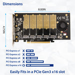 5 Slot M.2 B-key SATA III PCI-e x16  Slot (3.0 x2 Bandwidth)