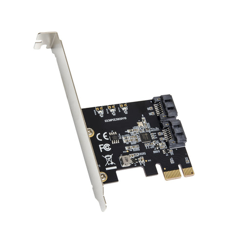 2 Port SATA III Non-RAID PCI-e 3.0 x1 Card