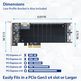 24 Port SATA III to PCIe 3.0 x4 NON-RAID Card