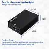 Thunderbolt 3 (Type C) to 10Gbase-T 10GbE Ethernet Adapter Intel Alpine Ridge + Tehuti Network TN4010 Mac