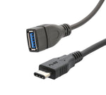 3 ft USB 3.1 Type C Male to Type A Female Cable