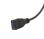 3 ft USB 3.1 Type C Male to Type A Female Cable