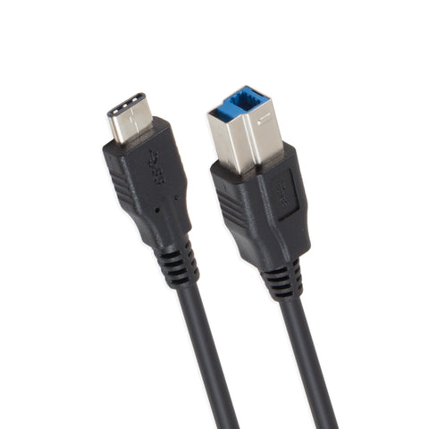 3 ft USB 3.1 Type C to USB 3.0 Type B Cable