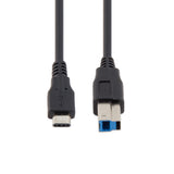 3 ft USB 3.1 Type C to USB 3.0 Type B Cable