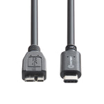 USB-C plug to USB 3.1 Micro-B plug cable