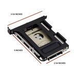 SY-MRA25023 PCI Slot Tray Less Mobile Rack for 2.5" Sata III HDD/SSD, Black