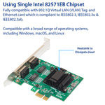 2 Port Gigabit Ethernet PCI-e x1 Card