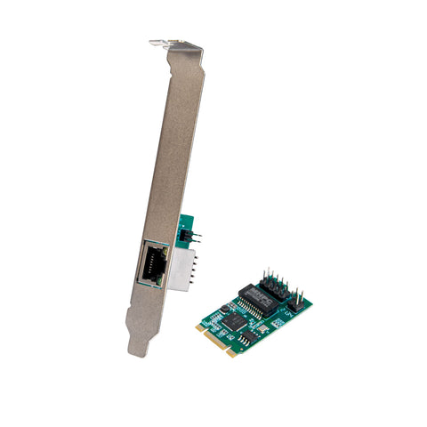 Single Port 2.5 Gigabit M.2 M+B key Ethernet Card NIC