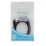 3 ft USB 3.1 Type C to USB 3.0 Type B Cable